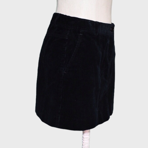 Theory Corduroy A-Line Miniskirt - Picture 2 of 5